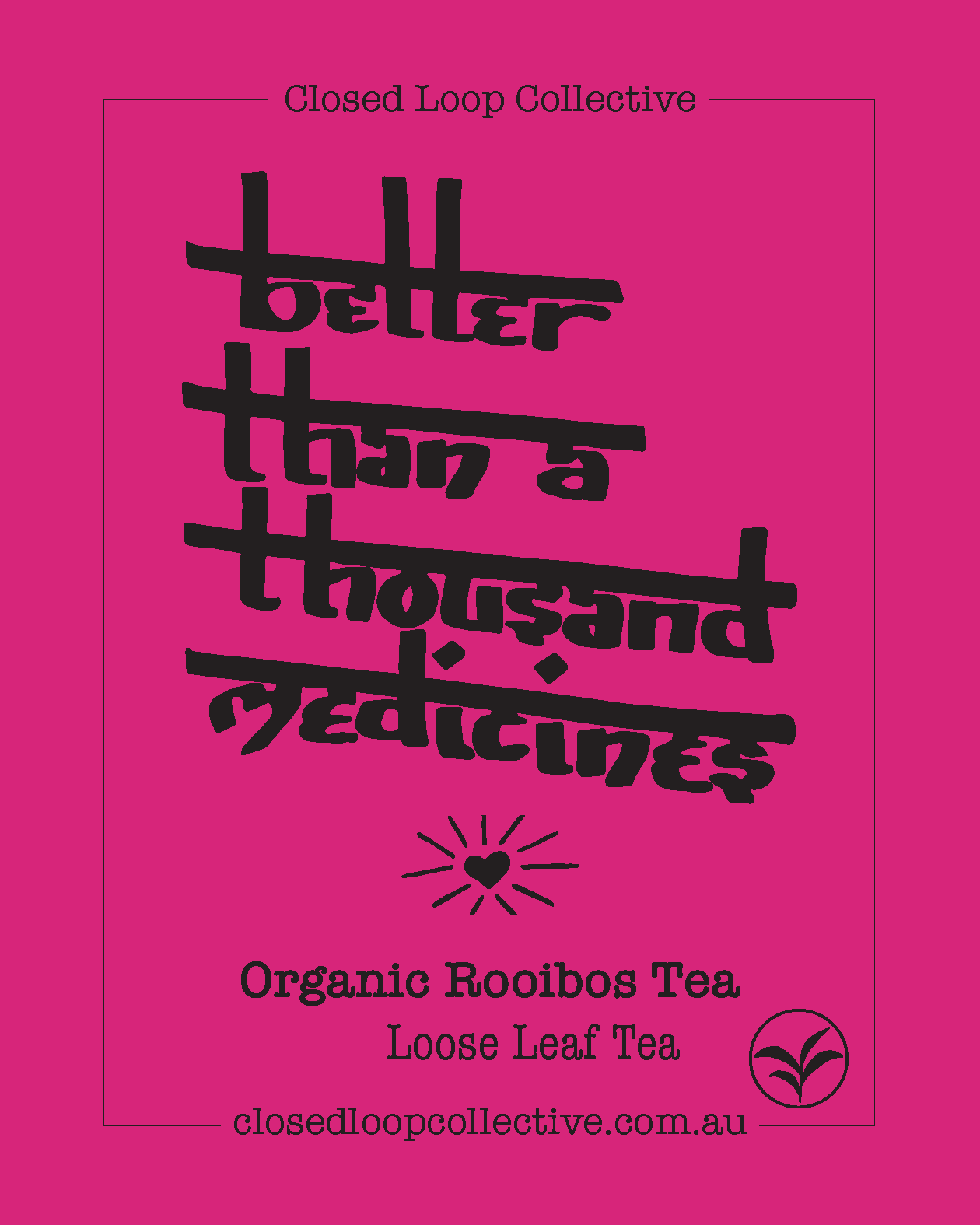 Organic Rooibos Loose Leaf Tea