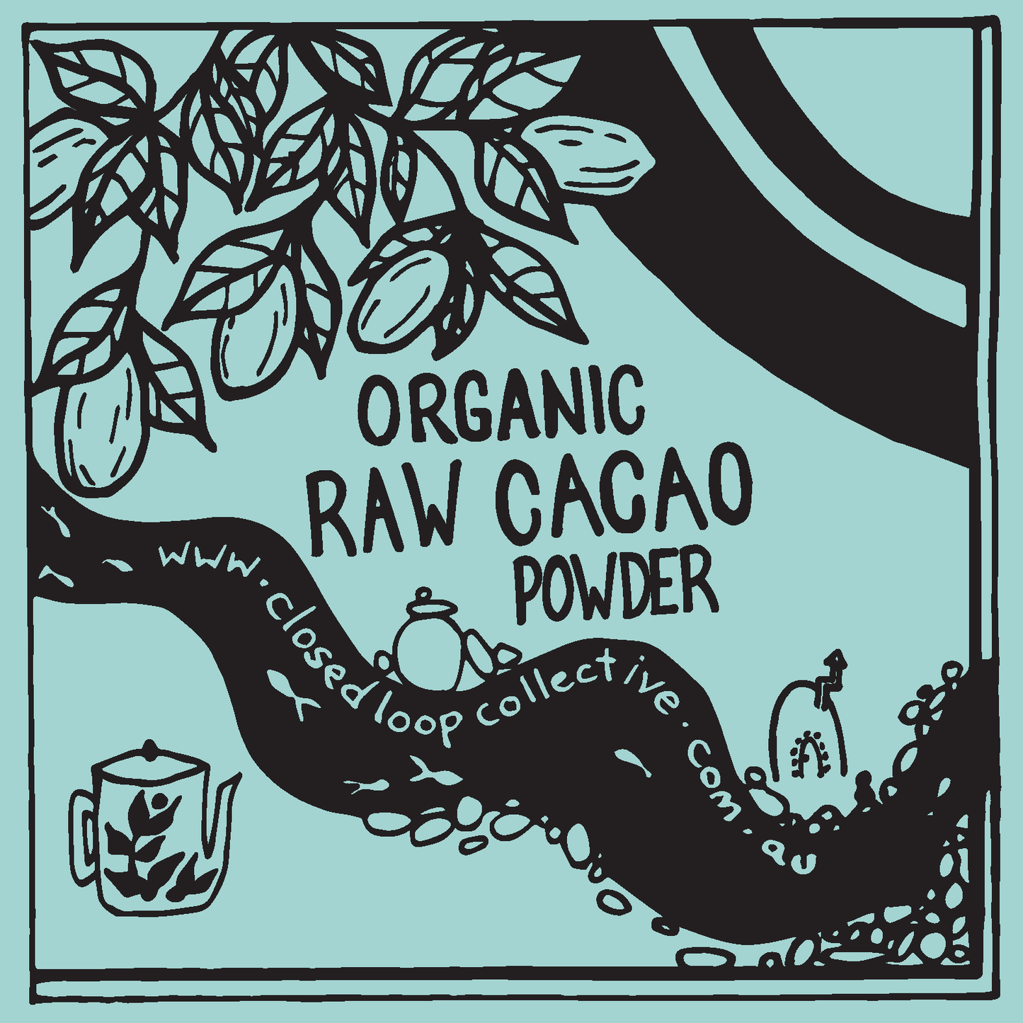 Vegan Organic Raw Cacao Powder